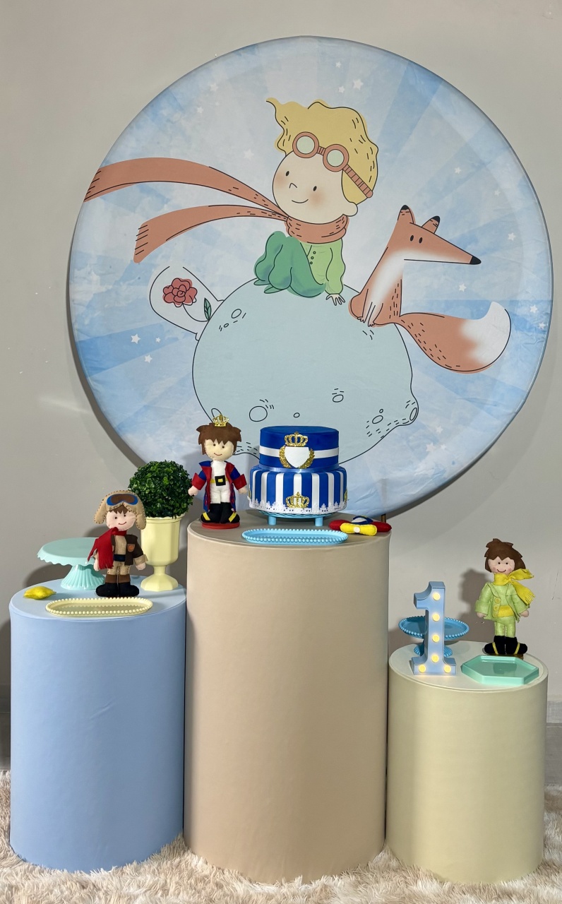 Pequeno Príncipe 01 - Shalom Festas Pegue e Monte
