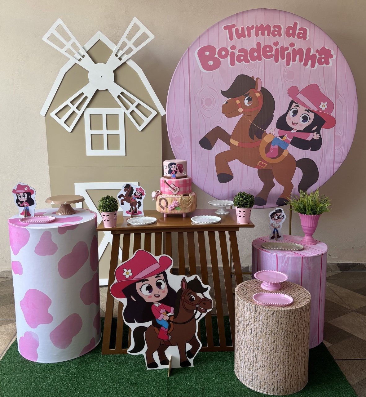 Boiadeirinha 05 - Shalom Festas Pegue e Monte