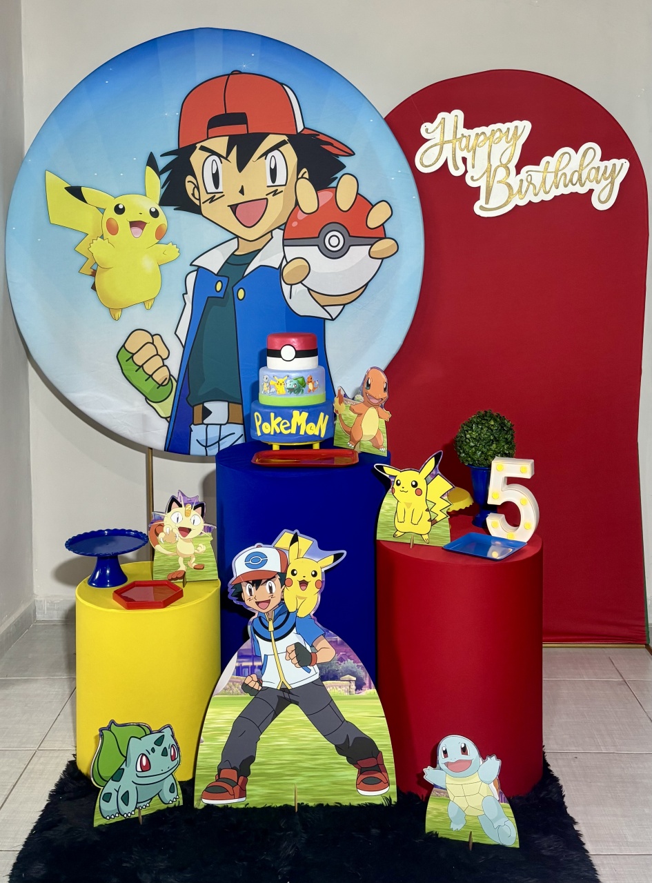 Pokémon 05 - Shalom Festas Pegue e Monte