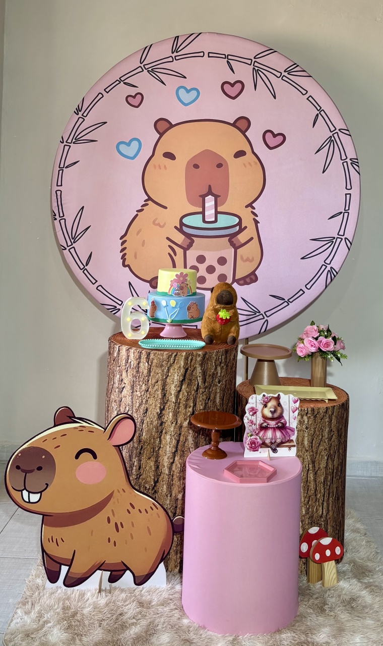 Capivara  - Shalom Festas Pegue e Monte