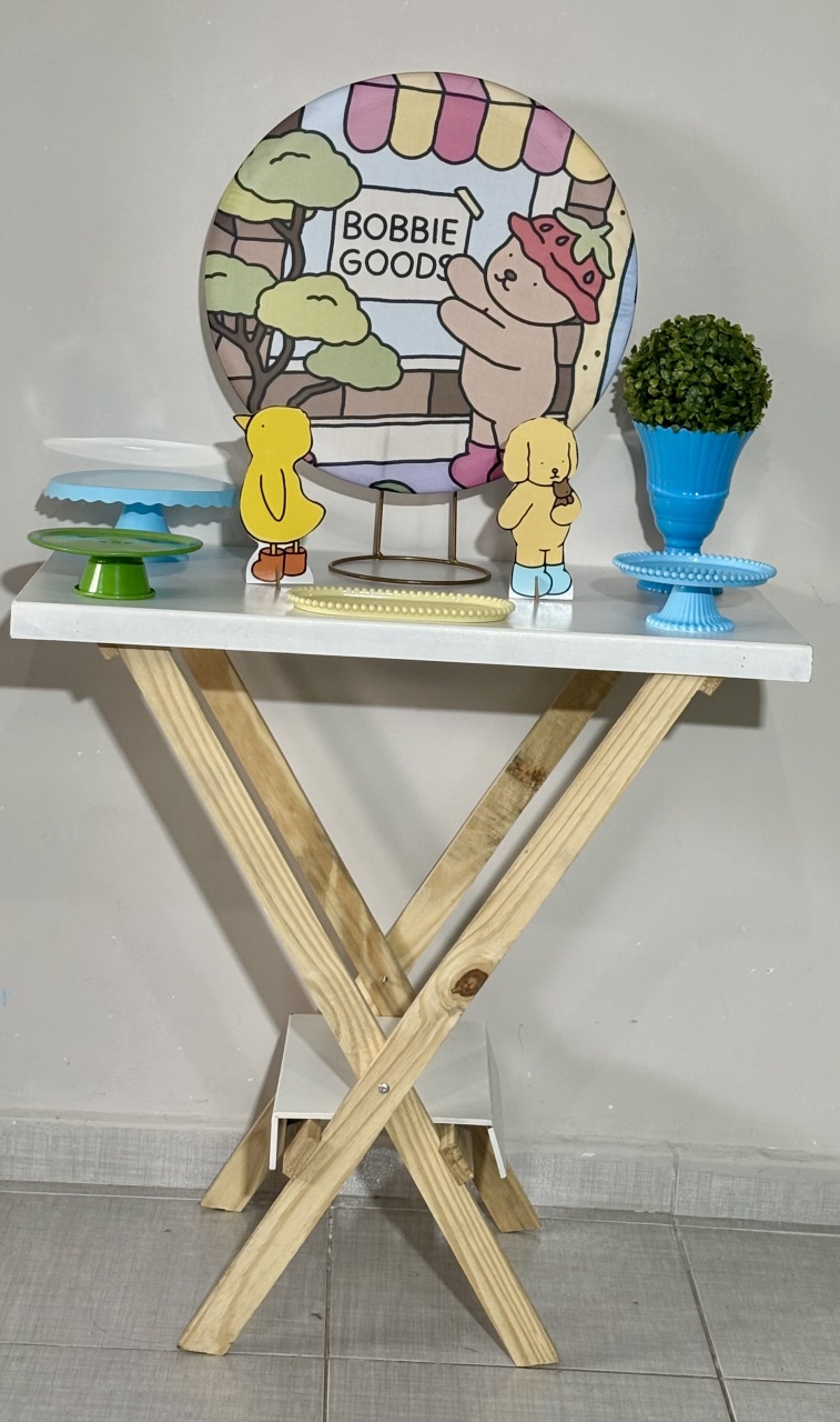 Mini Kit Bobbie Goods / Menino 02 - Shalom Festas Pegue e Monte 