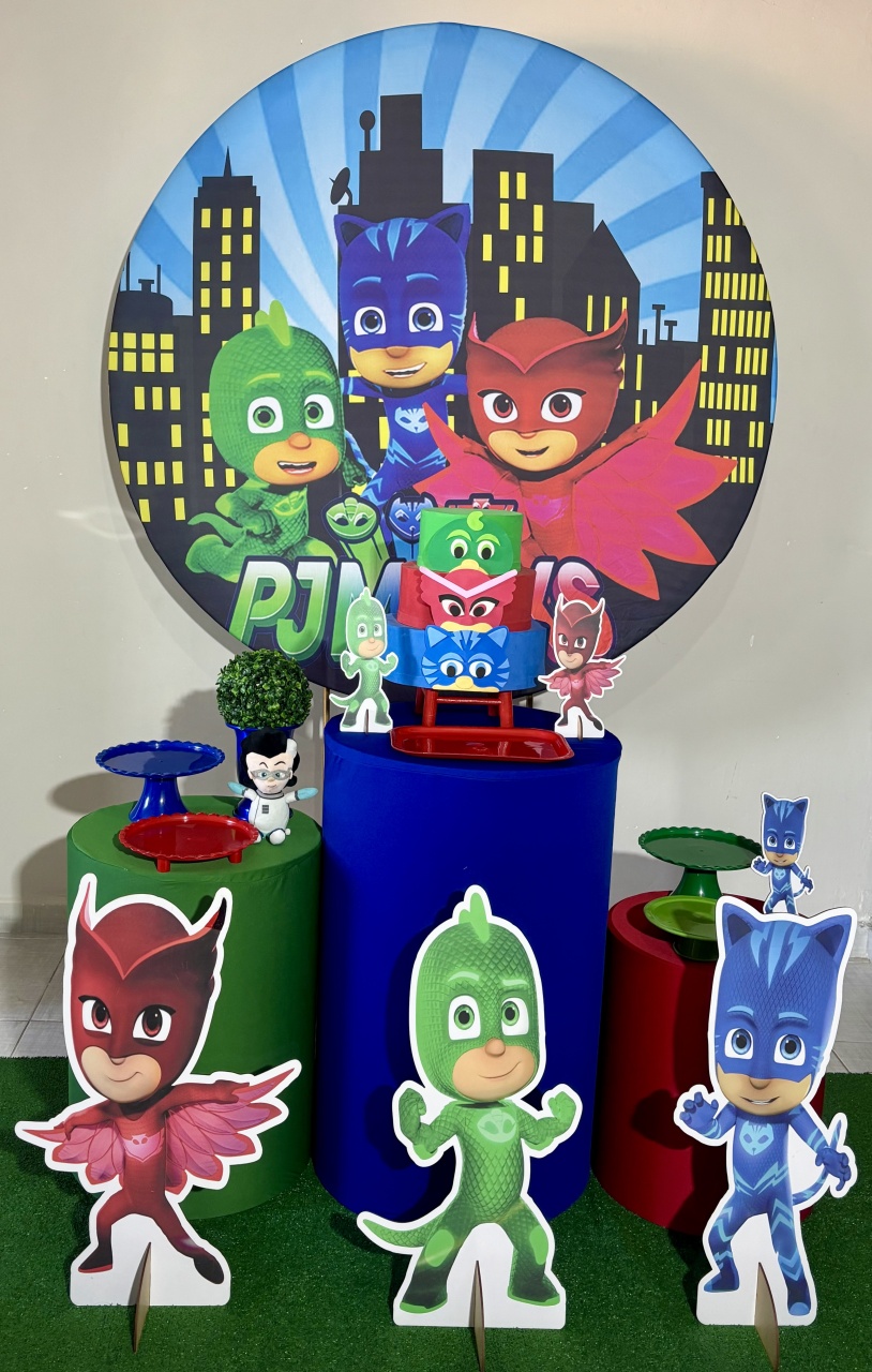Pj Masks 02 - Shalom Festas Pegue e Monte
