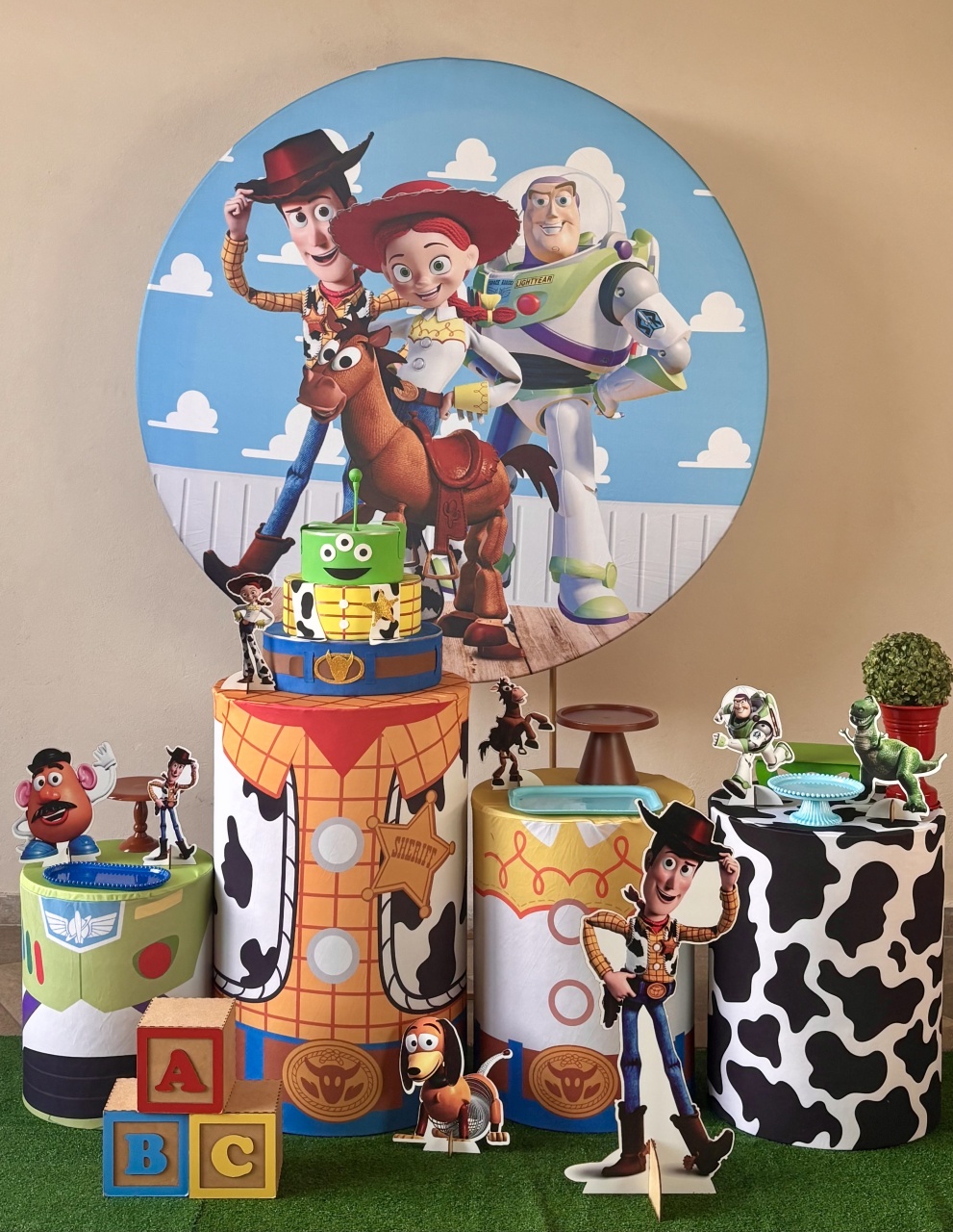 Toy Story 03 - Shalom Festas Pegue e Monte