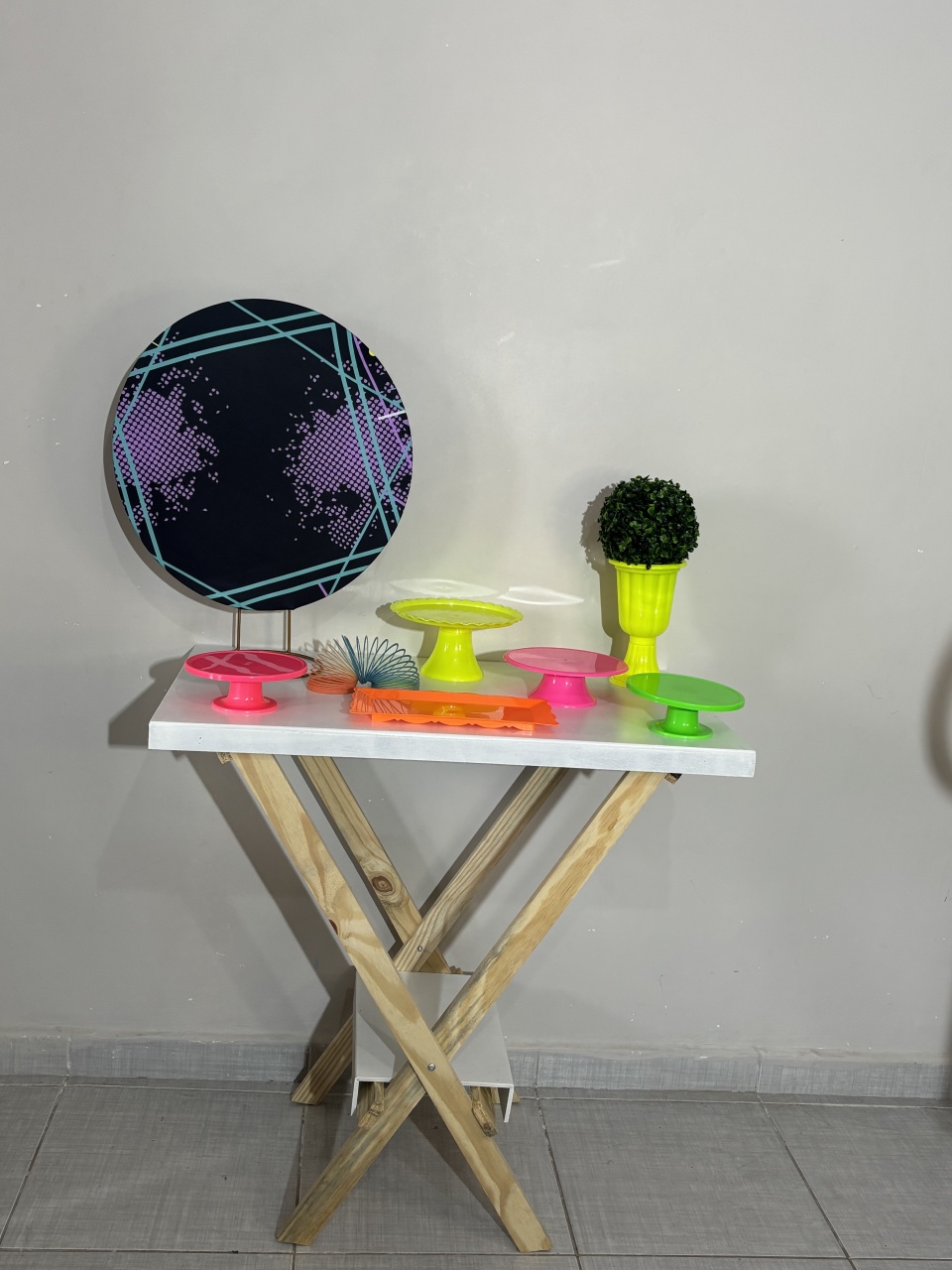 Mini Kit / Neon 02 - Shalom Festas Pegue e Monte 
