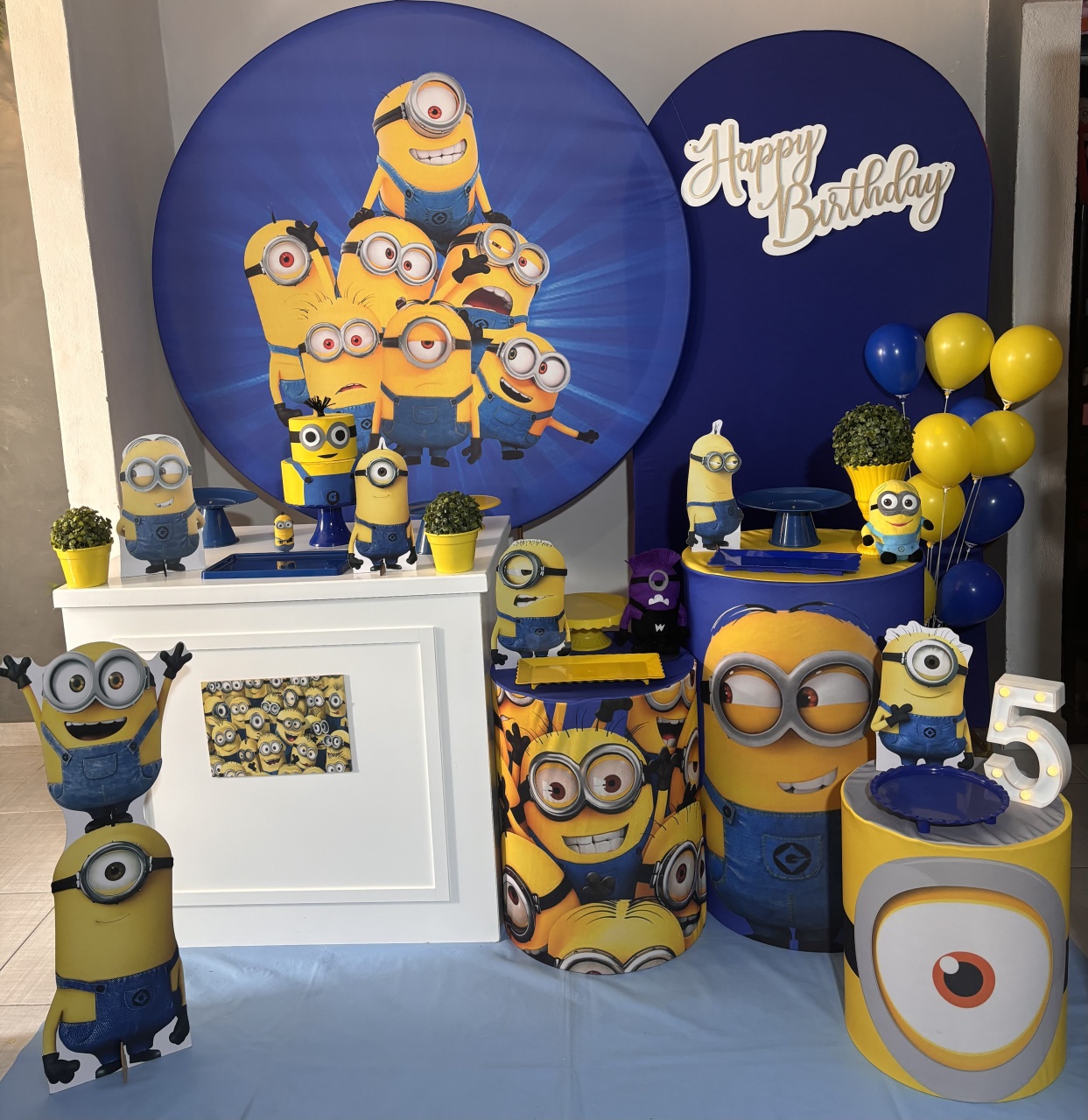 Minions 05 - Shalom Festas Pegue e Monte