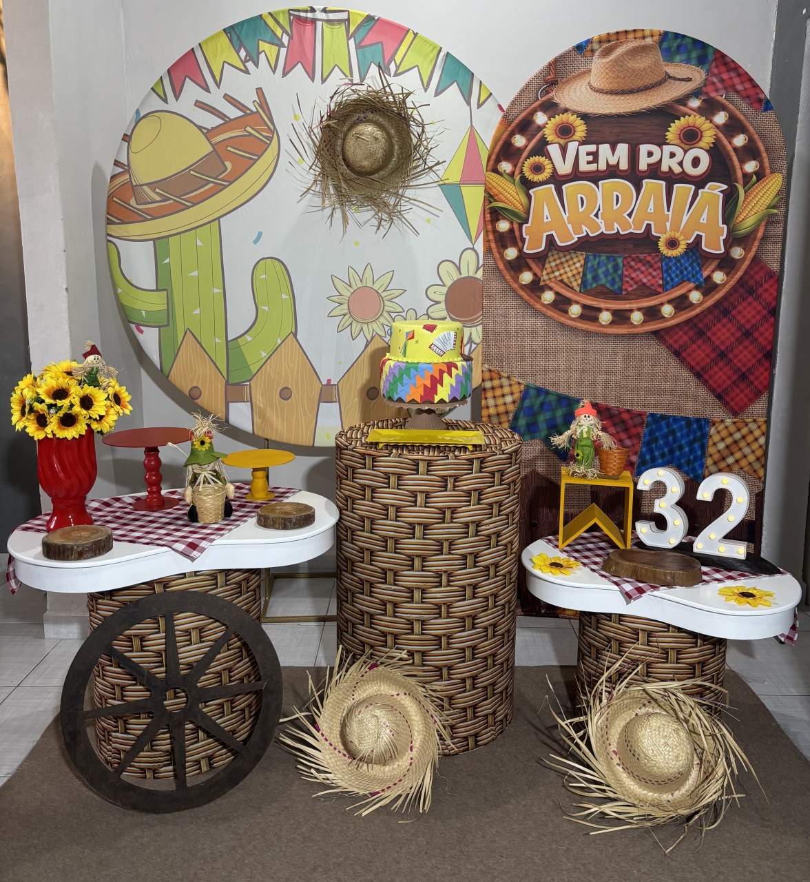 Junina 06 / 2026 - Shalom Festas Pegue e Monte