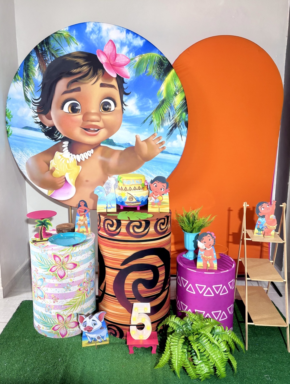Moana Baby 03 - Shalom Festas Pegue e Monte
