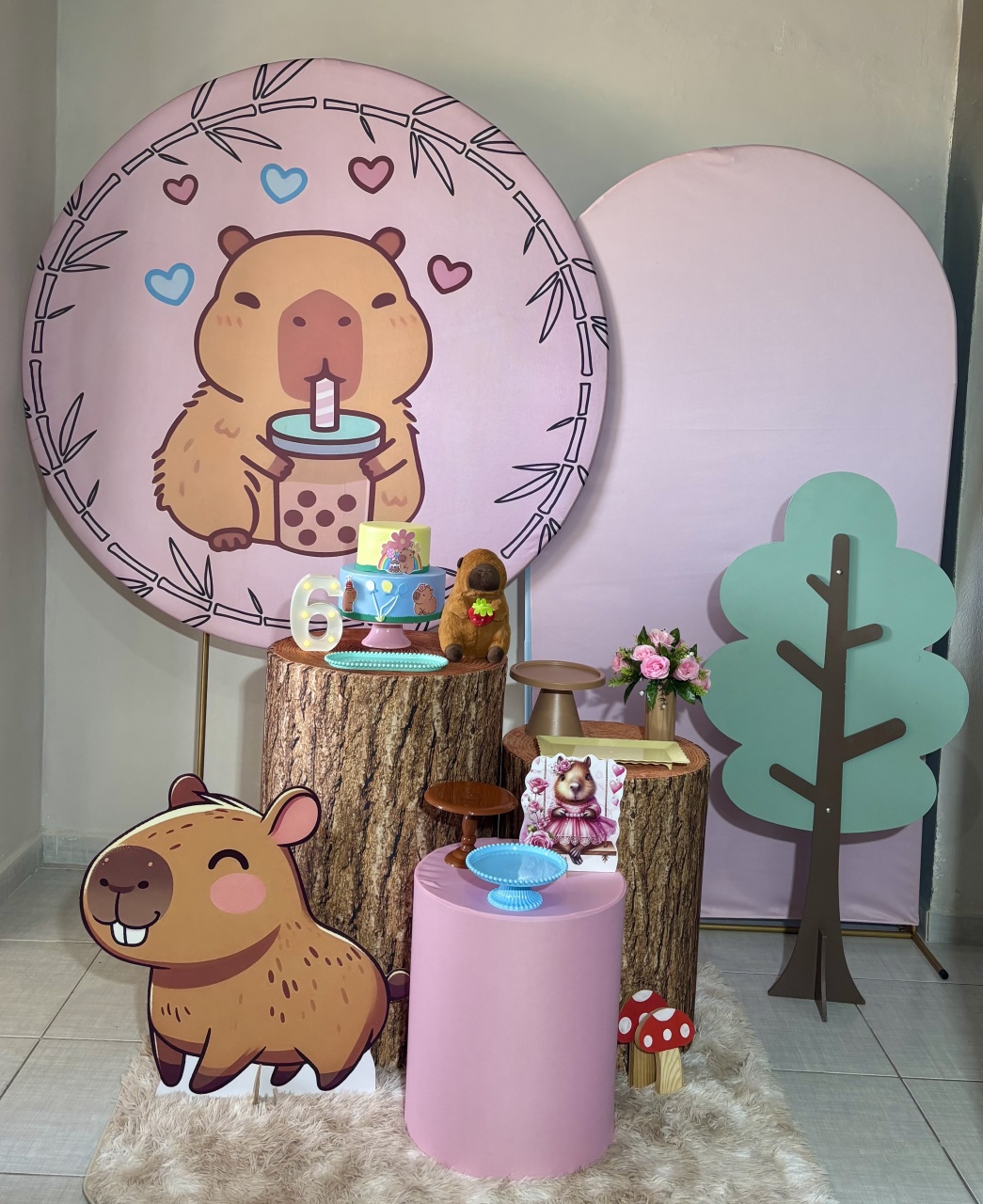 Capivara 04 - Shalom Festas Pegue e Monte