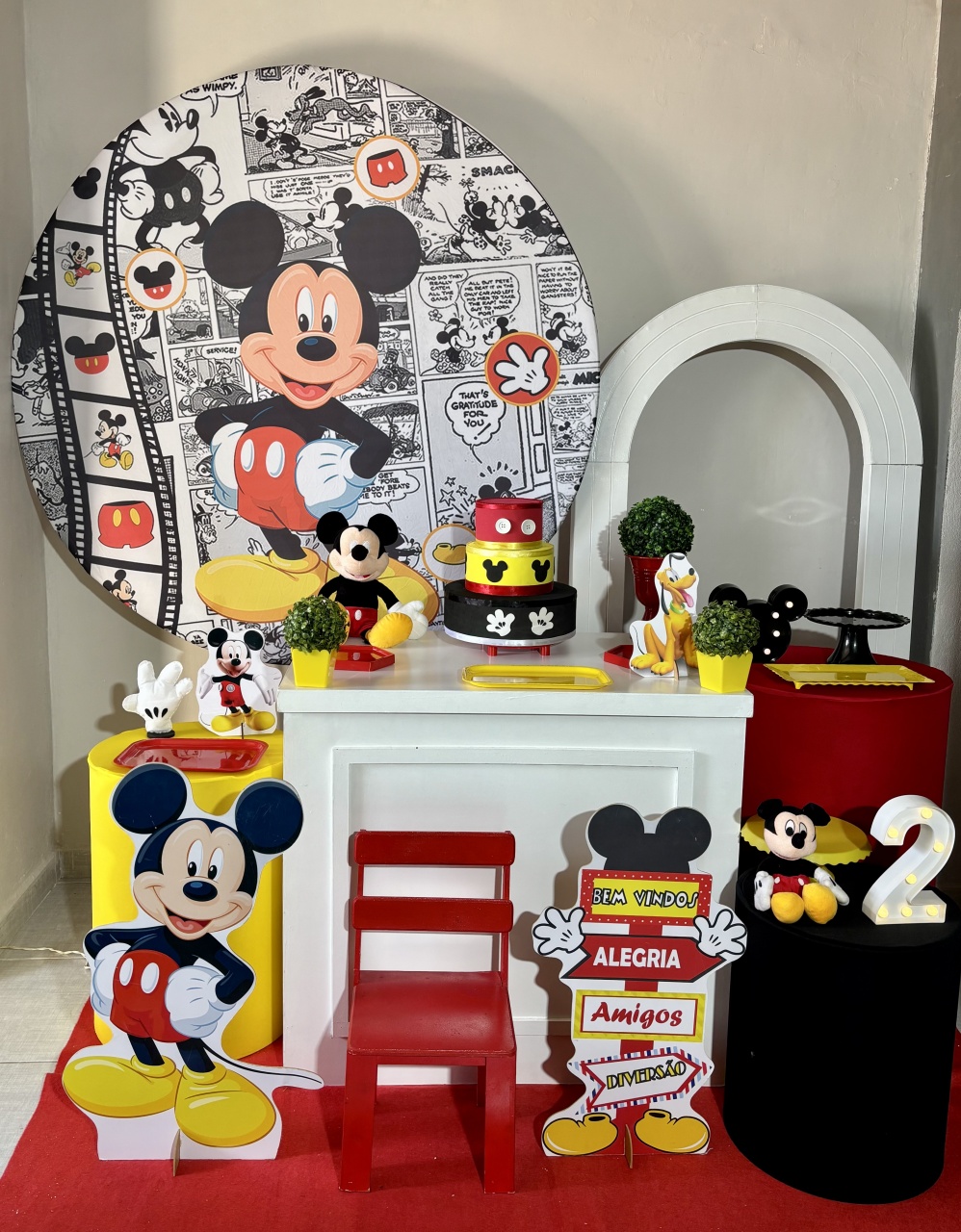 Mickey 05 - Shalom Festas Pegue e Monte