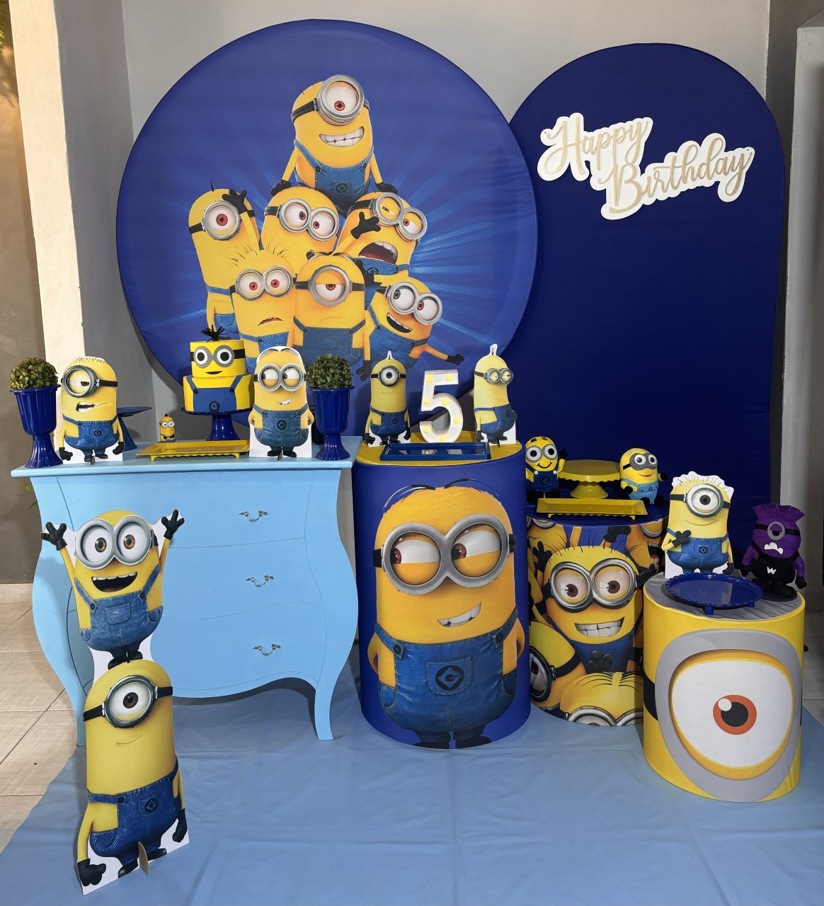 Minions 04 - Shalom Festas Pegue e Monte