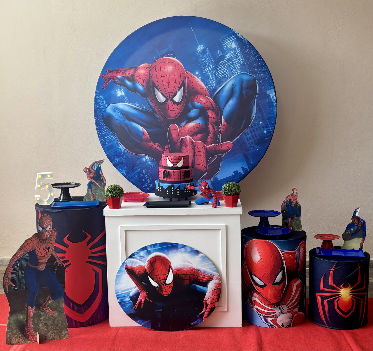 Homem Aranha 02 - Shalom Festas Pegue e Monte