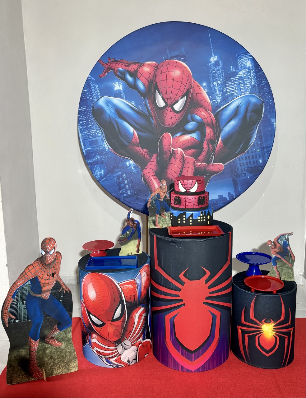 Homem Aranha 01 - Shalom Festas Pegue e Monte