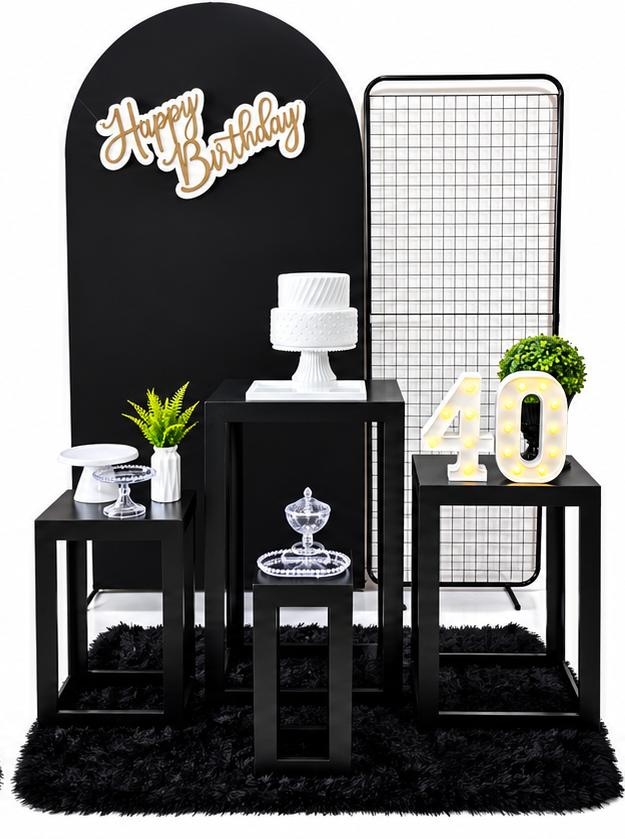 Romano Preto Painel Biombo 2 - Shalom Festas Pegue e Monte 