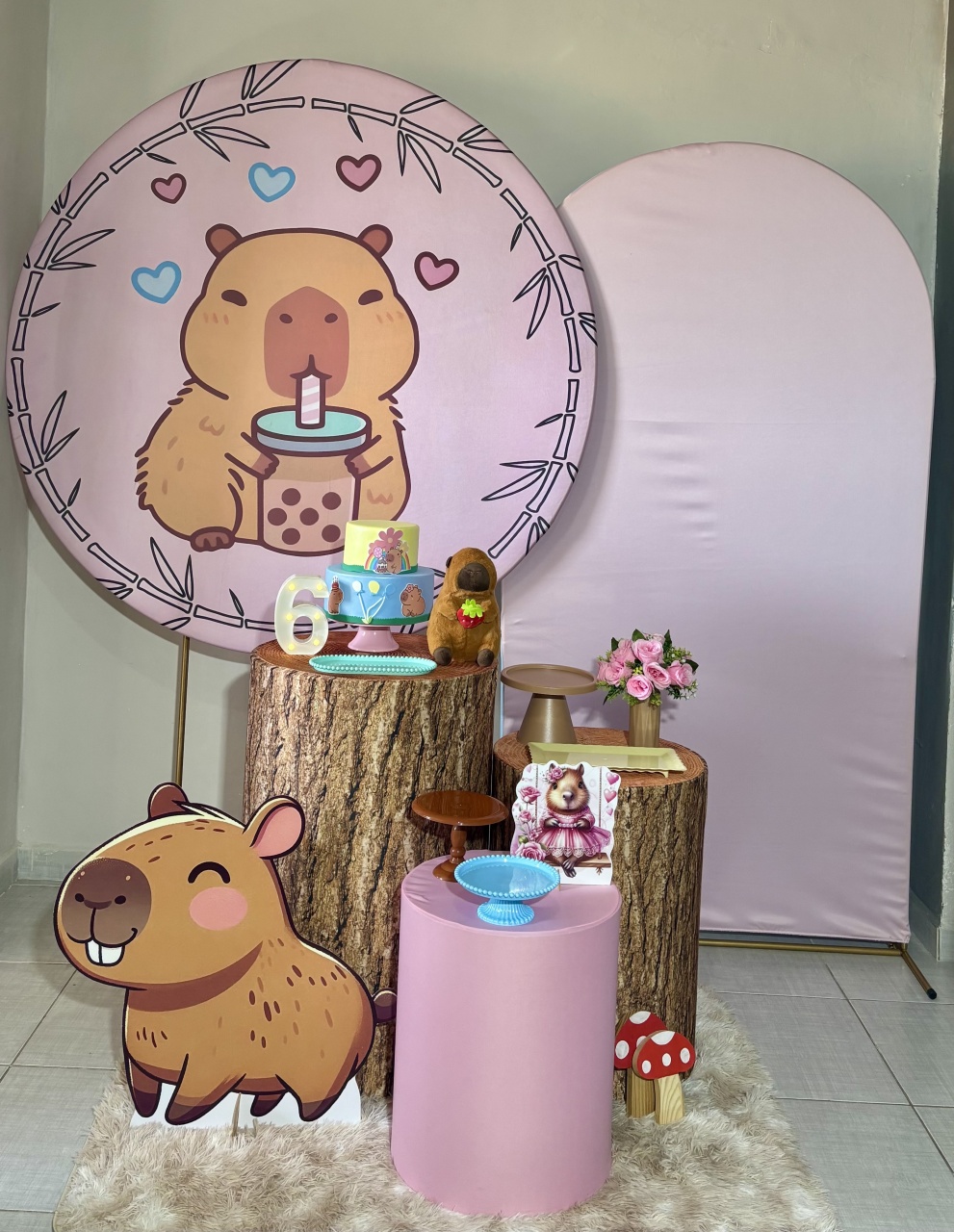 Capivara 03 - Shalom Festas Pegue e Monte