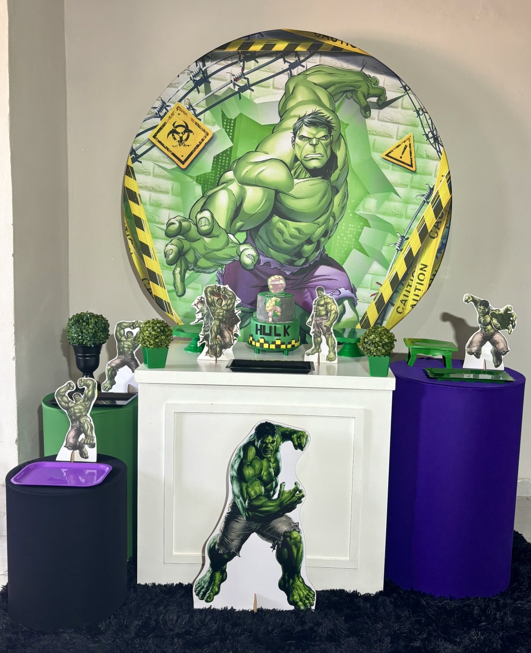 Hulk 03 - Shalom Festas Pegue e Monte
