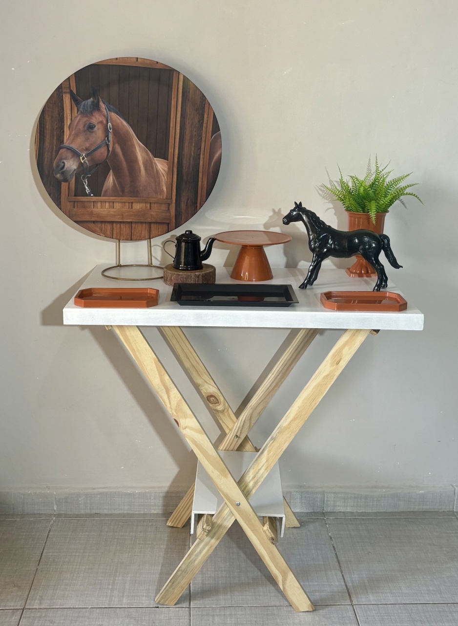 Mini Kit / Cavalo 02 - Shalom Festas Pegue e Monte 