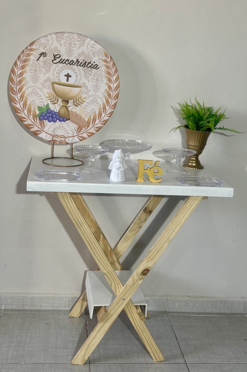 Mini Kit Eucaristia 01 - Shalom Festas Pegue e Monte
