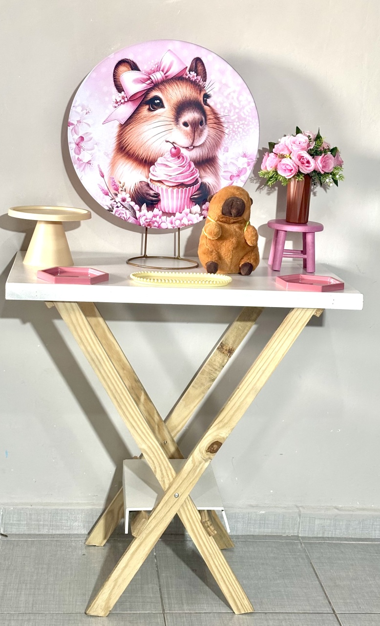 Capivara Mini Kit 03 - Shalom Festas Pegue e Monte 