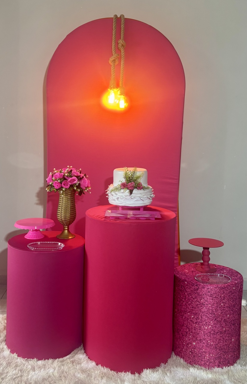 Romano Pink/Rosa 02 - Shalom Festas Pegue e Monte
