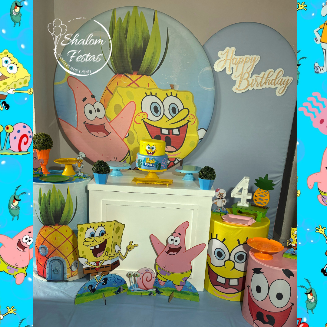 Bob Esponja 05  - Shalom Festas Pegue e Monte