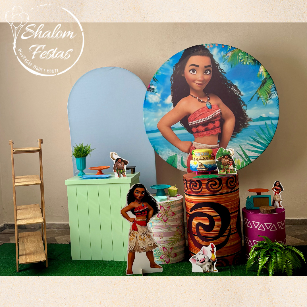 Moana 05 - Shalom Festas Pegue e Monte