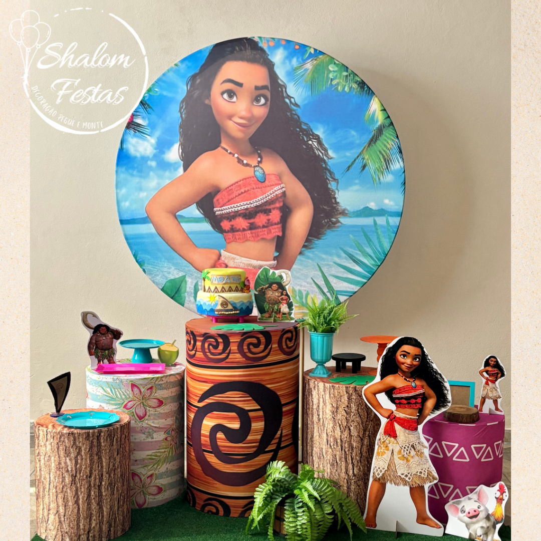 Moana 03 - Shalom Festas Pegue e Monte