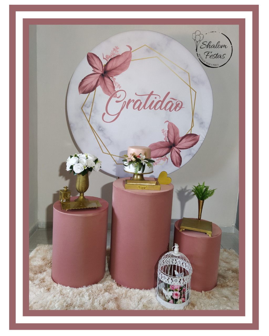 Gratidão 02 - Shalom Festas Pegue e Monte 