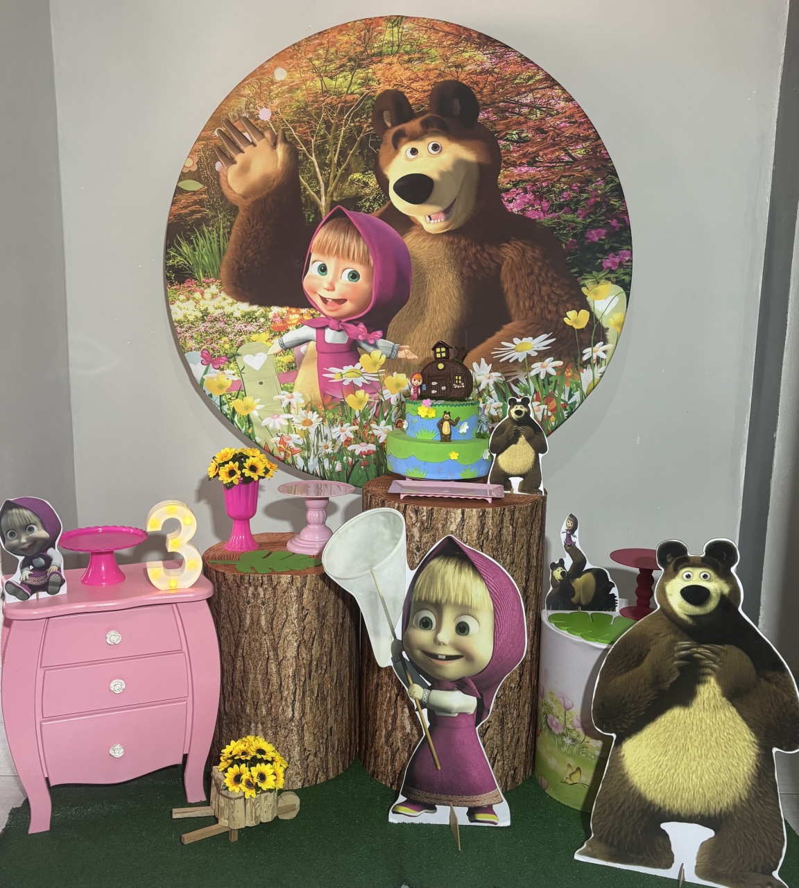 Masha E O Urso 02 - Shalom Festas Pegue e Monte