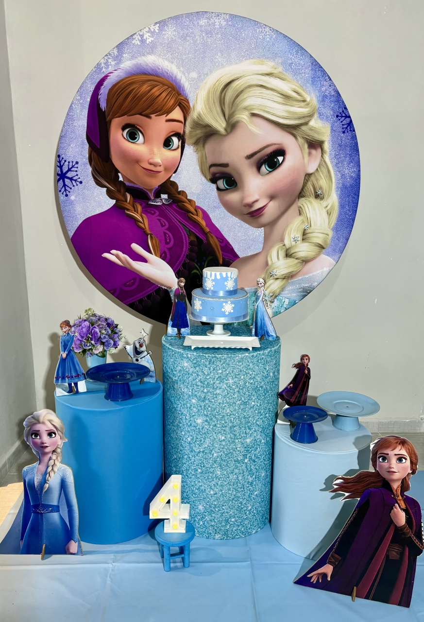 Frozen 01 - Shalom Festas Pegue e Monte