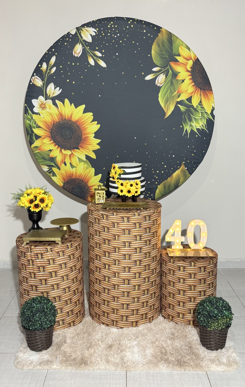 Girassol 03 - Shalom Festas Pegue e Monte