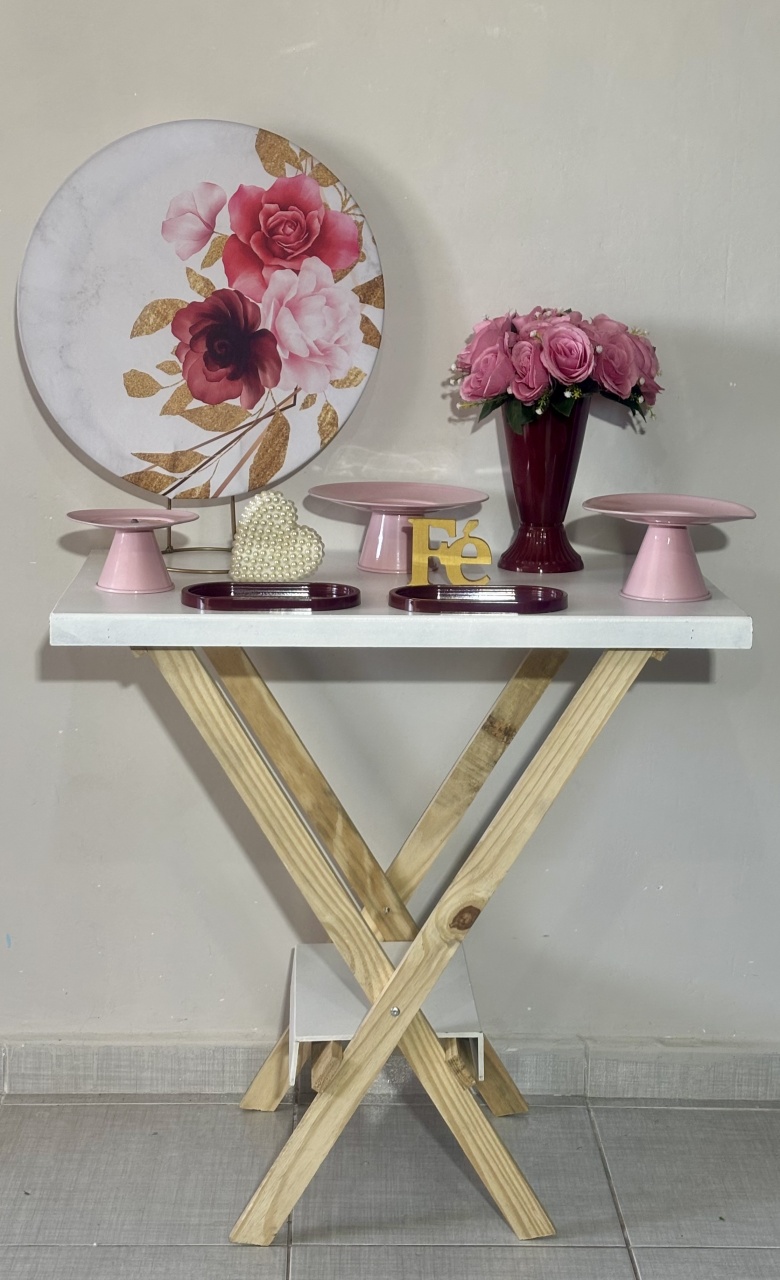 Mini Kit Floral 02 - Shalom Festas Pegue e Monte 
