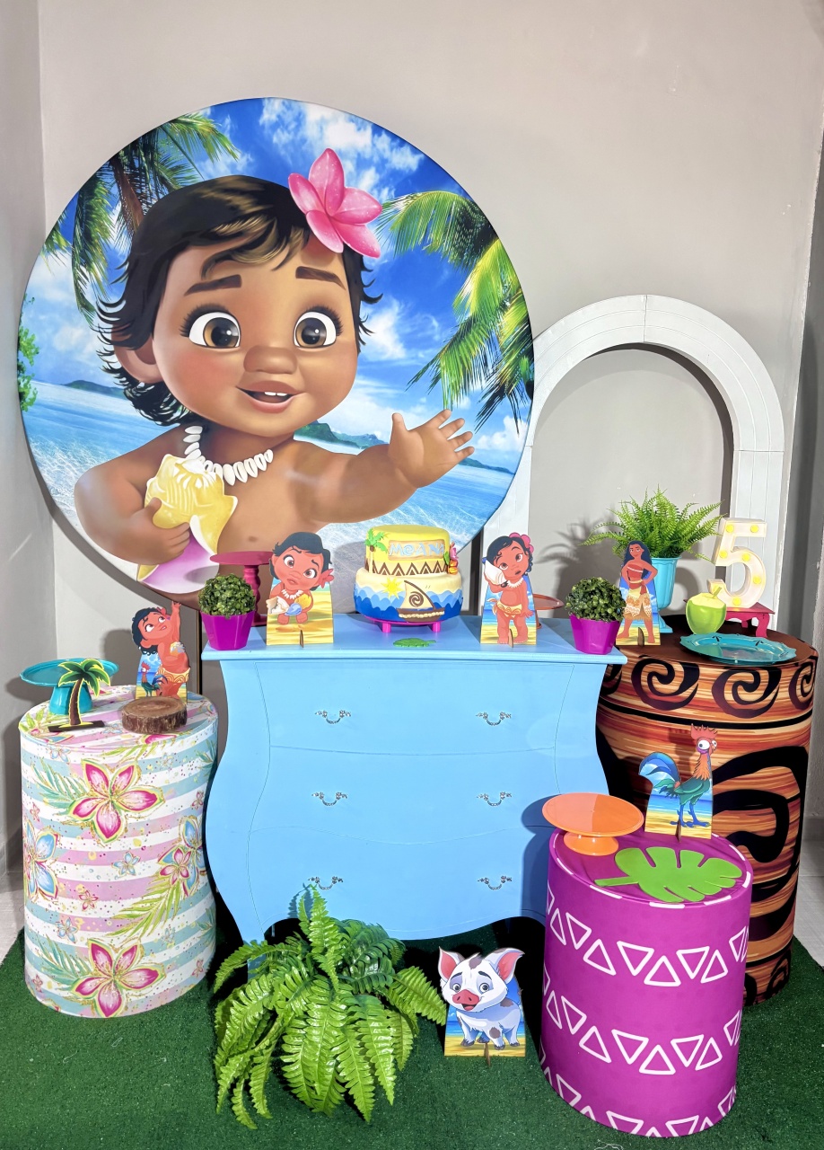 Moana Baby 05 - Shalom Festas Pegue e Monte