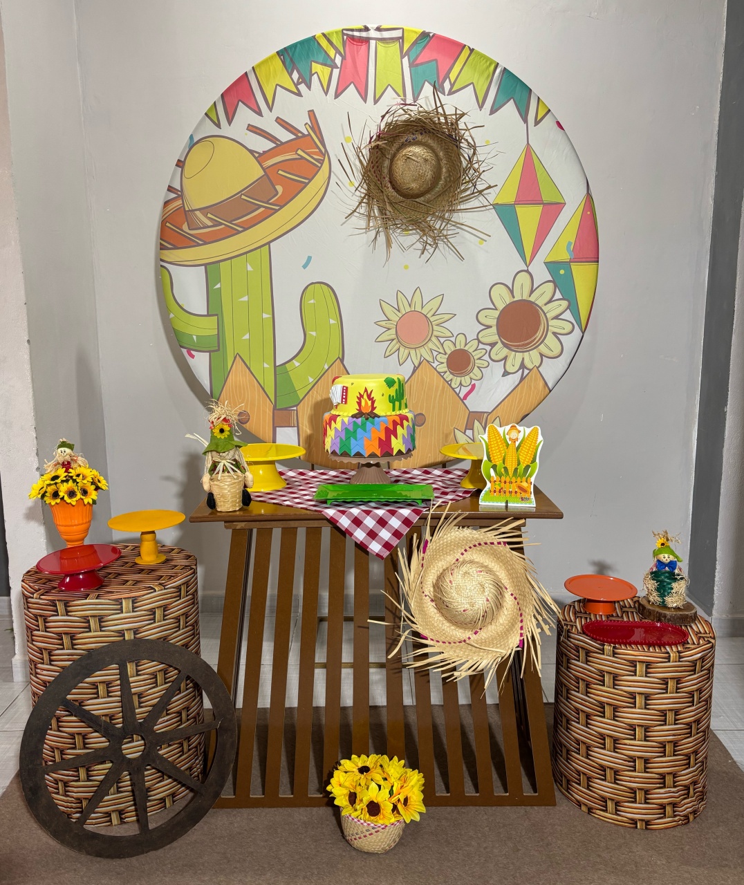 Junina 02 / 2026 - Shalom Festas Pegue e Monte