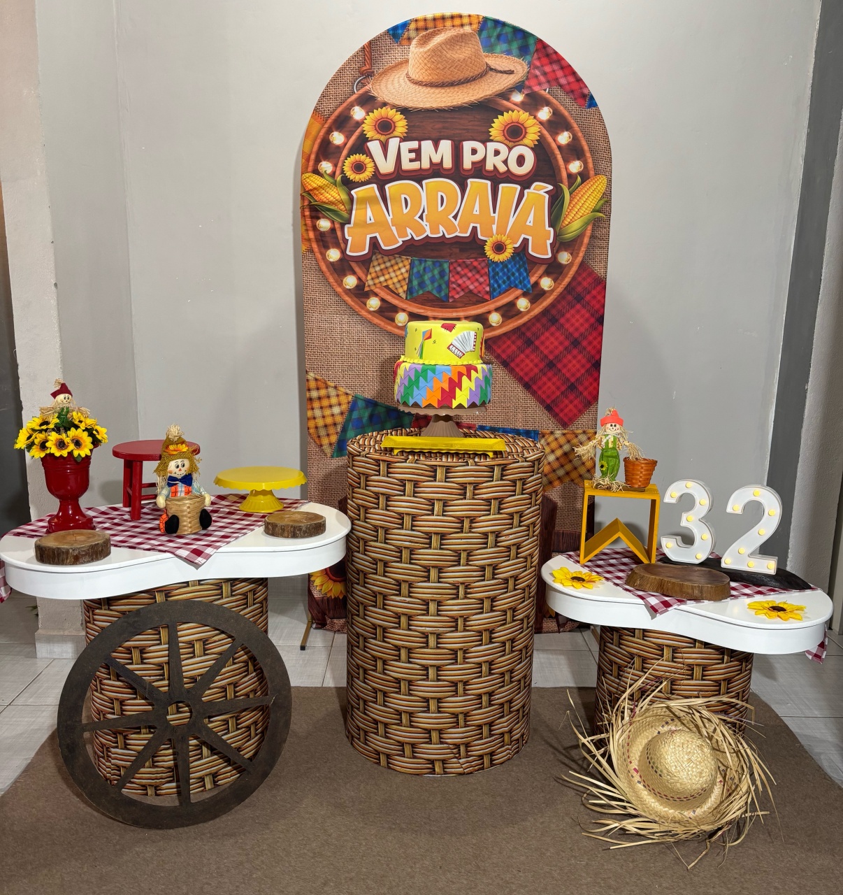 Junina 03 /2026 - Shalom Festas Pegue e Monte