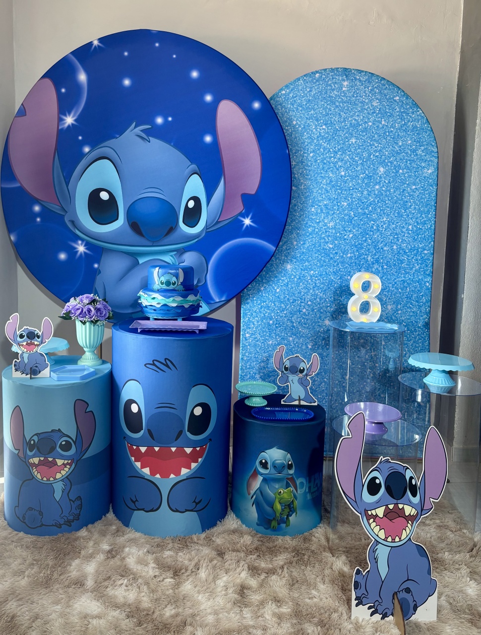 Lilo Stitch 07 - Shalom Festas Pegue e Monte