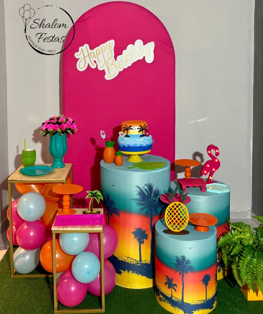 Tardezinha / Tropical 02 - Shalom Festas Pegue e Monte
