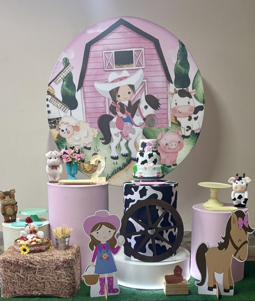 Fazendinha Boiadeira 05 - Shalom Festas Pegue e Monte