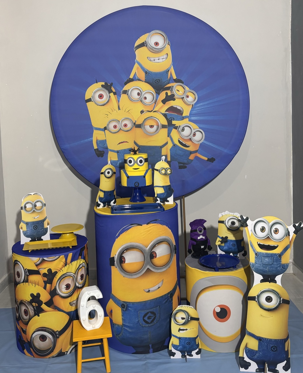 Minions 01 - Shalom Festas Pegue e Monte