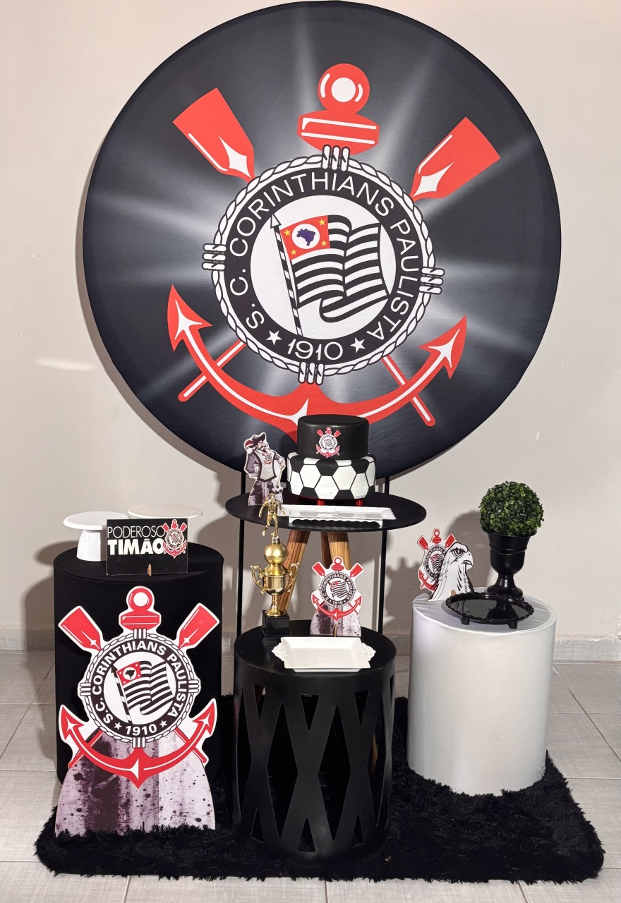 Corinthians / Futebol 04 - Shalom Festas Pegue e Monte