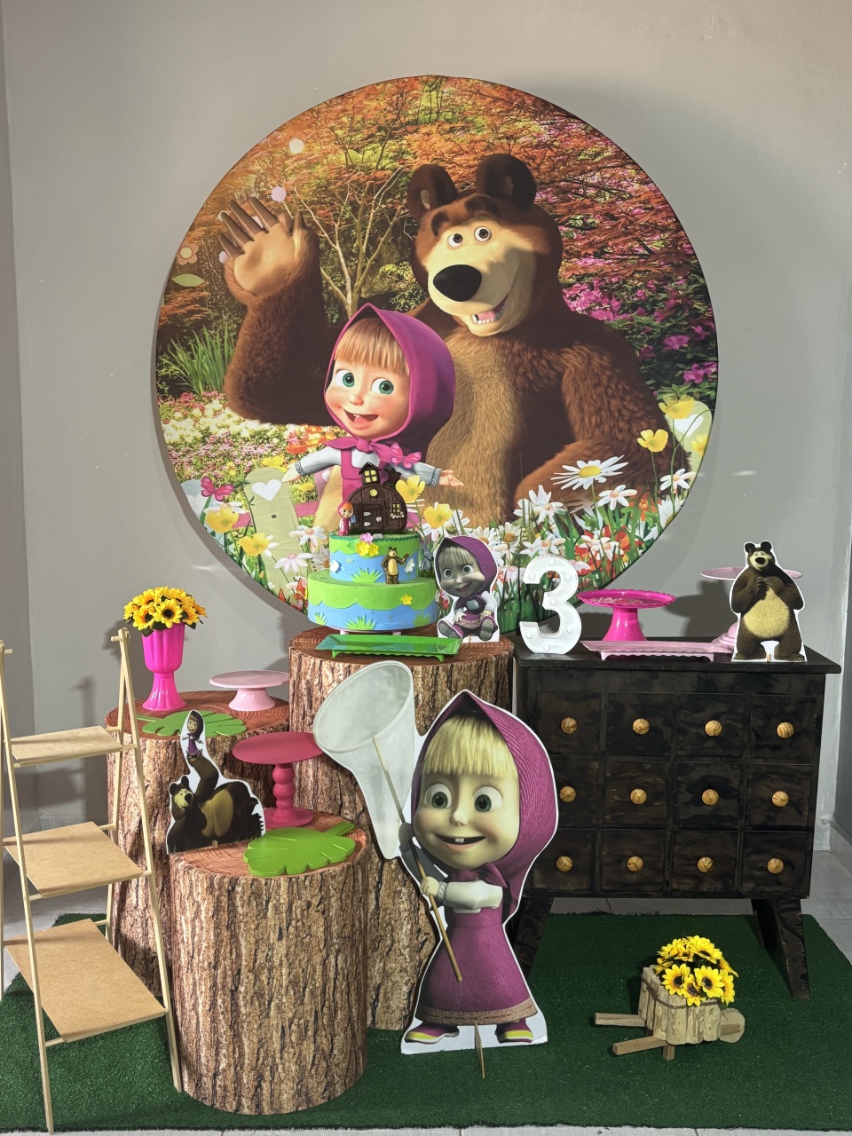 Masha E O Urso 03 - Shalom Festas Pegue e Monte