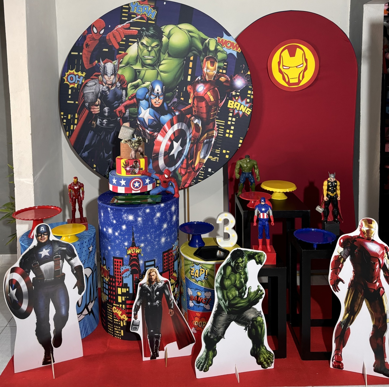 Vingadores 04 - Shalom Festas Pegue e Monte