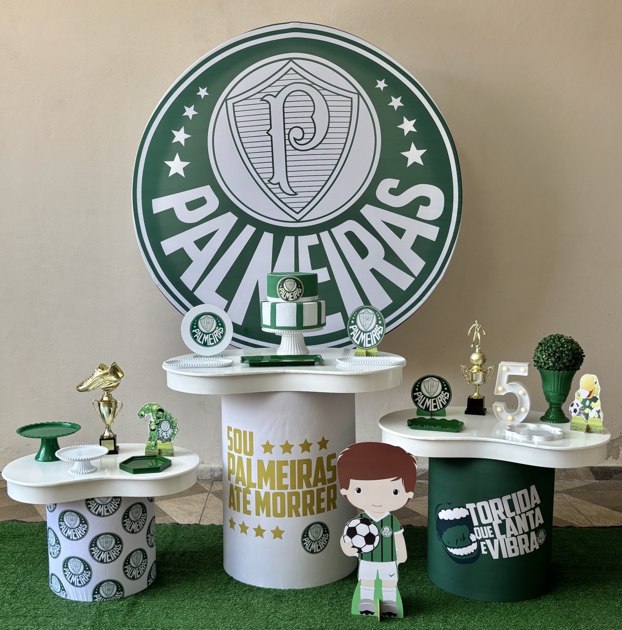 Palmeiras / Trio Orgânico 01 - Shalom Festas Pegue e Monte 
