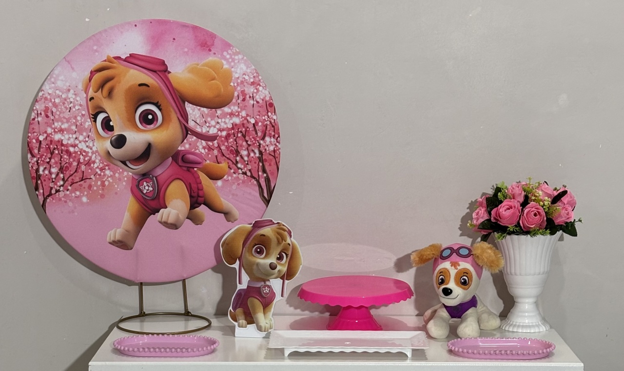 Mini Kit Skye 01 - Shalom Festas Pegue e Monte 