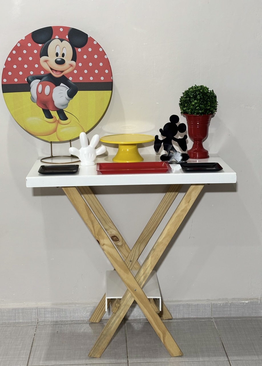 Mini Kit Mickey 02 - Shalom Festas Pegue e Monte 