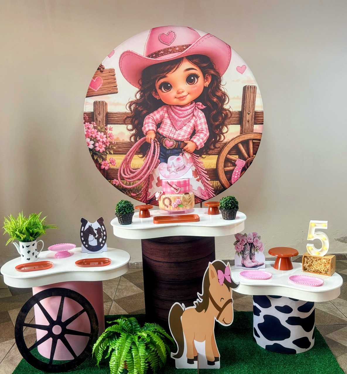 Boiadeirinha Country Mesas Orgânicas - Shalom Festas Pegue e Monte 