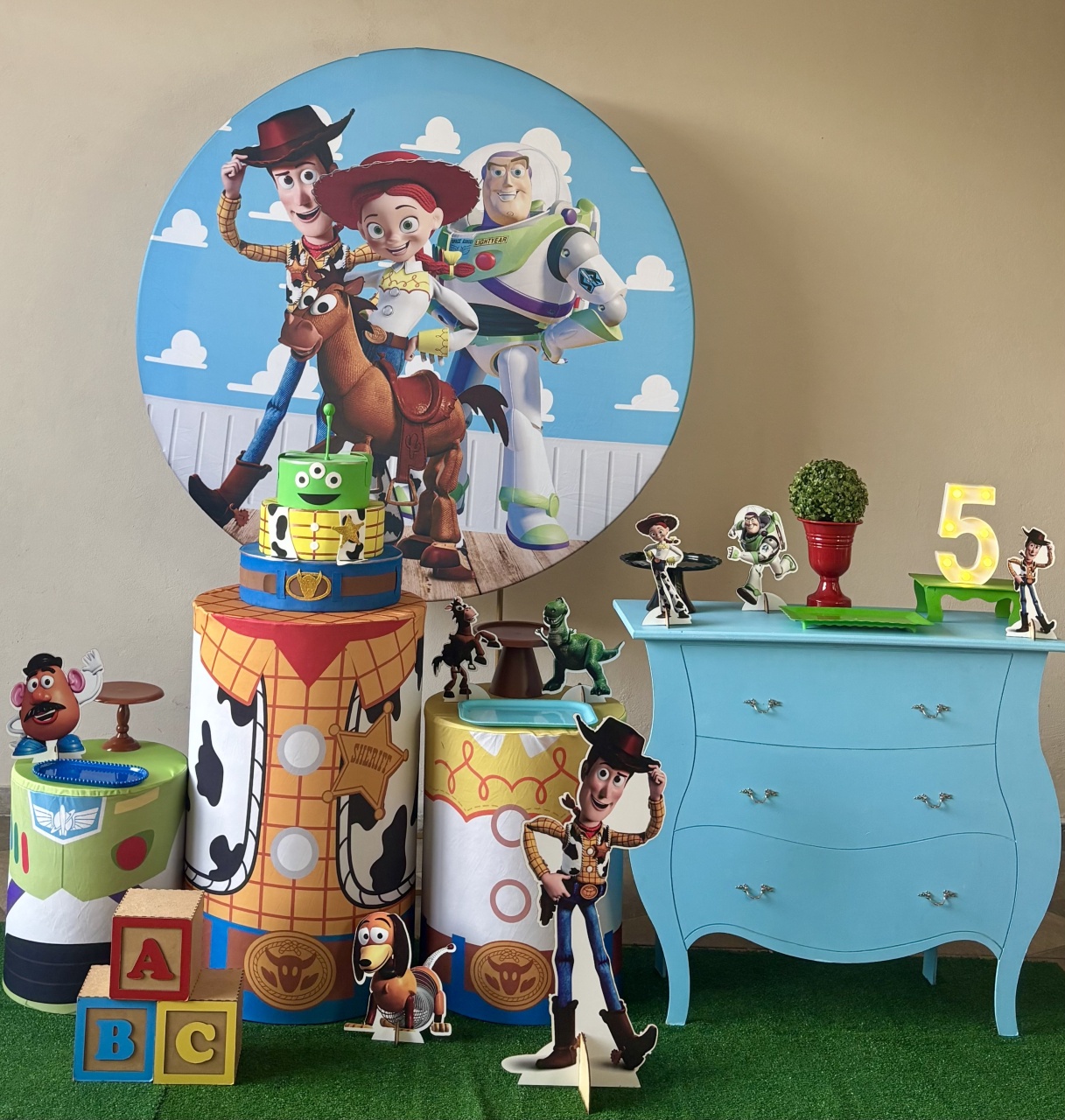 Toy Story 05 - Shalom Festas Pegue e Monte