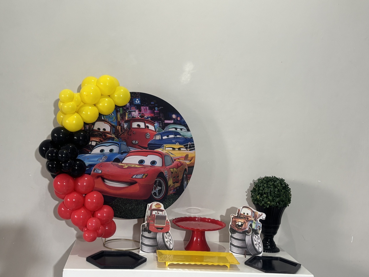 Mini Kit Carros 03 - Shalom Festas Pegue e Monte 