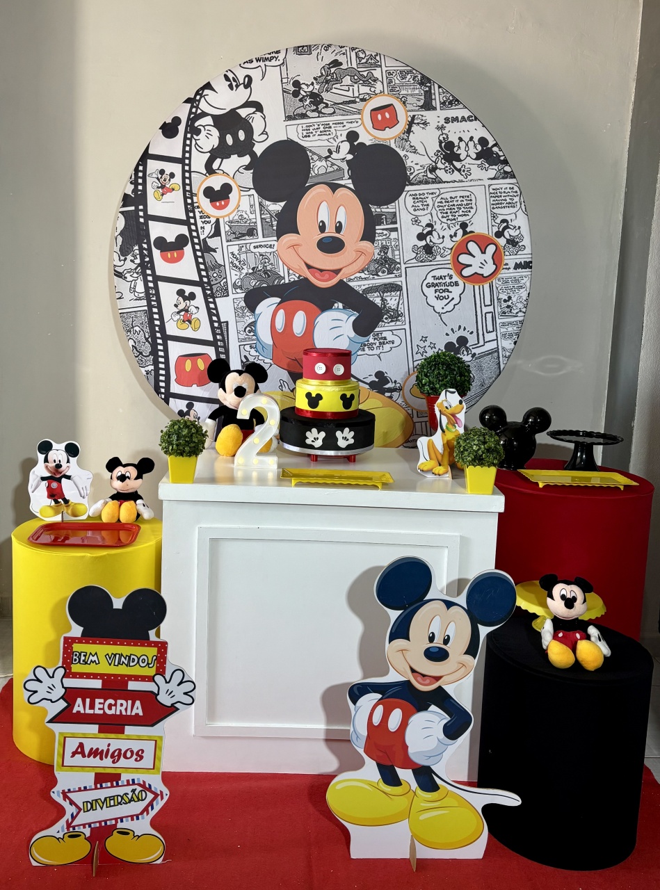 Mickey 03 - Shalom Festas Pegue e Monte