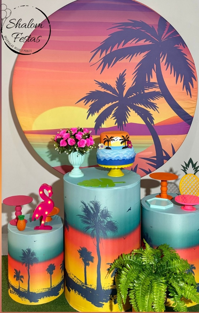 Tardezinha / Tropical 01 - Shalom Festas Pegue e Monte