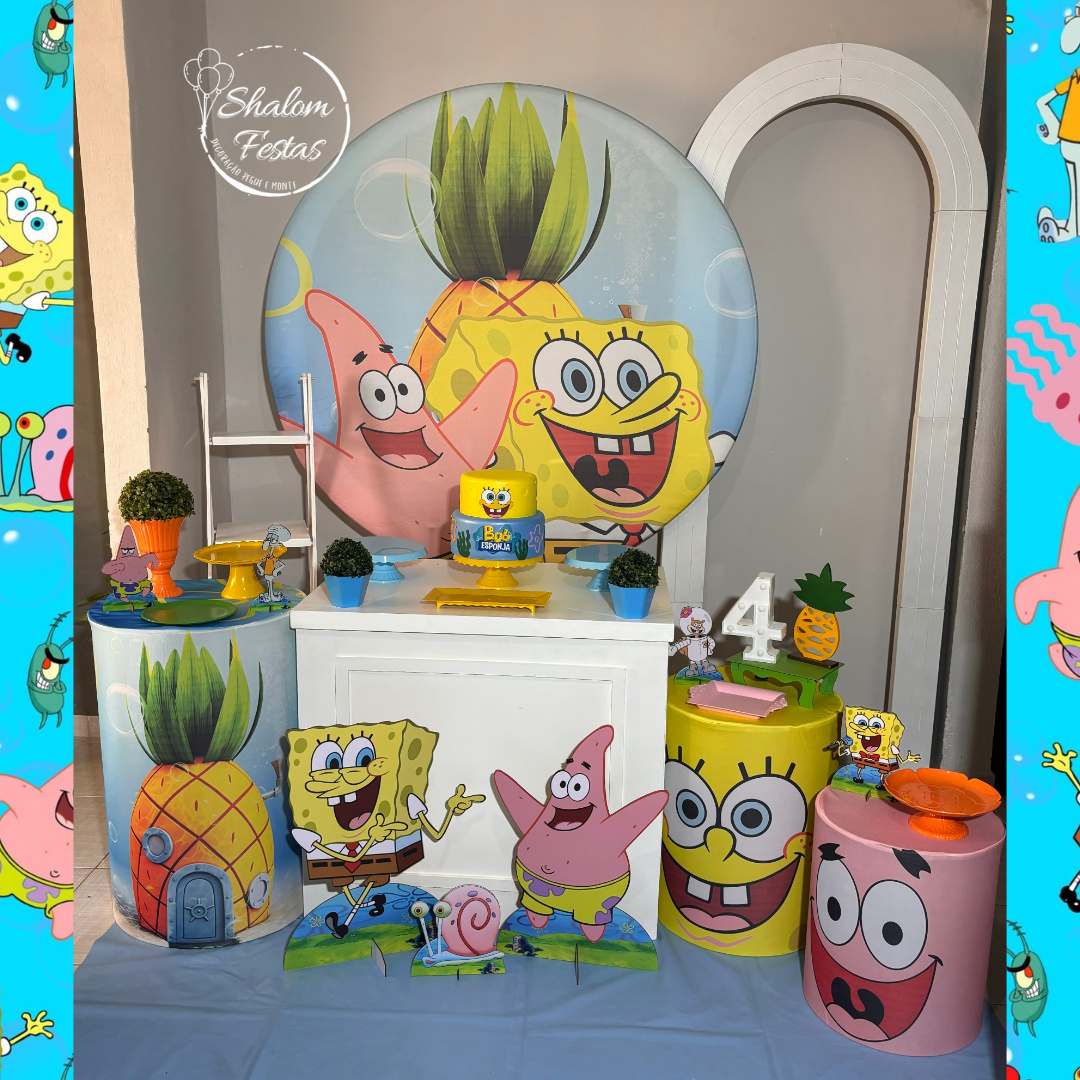 Bob Esponja 06 - Shalom Festas Pegue e Monte
